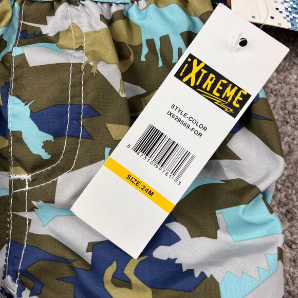 NWT! ixtreme Camo toddler swimsuit size 24mo. - Picture 3 of 8
